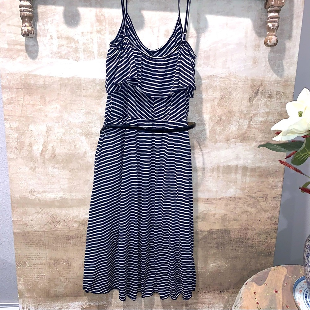 Stripped sundress. EUC